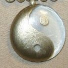 Handpainted Yin Yang Glass Pendant Beaded Necklace Jewelry Handpainted Yin Yang Glass Pendant Beaded Necklace Jewelry