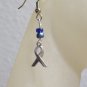 Blue Handmade Awareness Earrings for Arthritis Support and other causes
