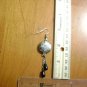 Tribal Dangle Earrings, handmade, Beautiful Black and Silver Fashion Jewelry