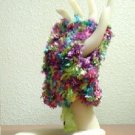 Mardi Gras Colors,Fingerless Gloves, Size medium (fits most), Hand warmers, wristers Mardi Gras Colors,Fingerless Gloves, Size medium (fits most), Hand warmers, wristers