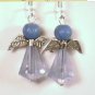 Dangle Earrings, Handmade, Blue Angel, Beautiful Fashion Jewelry