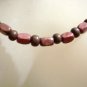 Two Handmade Wood Beaded unisex Necklaces, Jewlery
