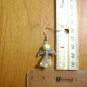 Dangle Earrings, Handmade, Light Green Angel, Beautiful Fashion Jewelry