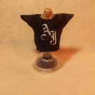 Custom 1 X AJ Shirt (1 Piece) for WWE MATTEL wrestling action figure AJ STYLES