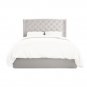 MISR Linen Single/King Single White 3PCs Duvet Set Egyptian Cotton 400 Thread Count