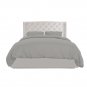 MISR Linen Single/King Single Silver 3PCs Duvet Set Egyptian Cotton 400 Thread Count