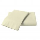 MISR Linen King/Super King Ivory 3PCs Duvet Set Egyptian Cotton 400 Thread Count