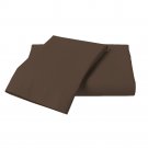 MISR Linen King/Super King Chocolate 3PCs Duvet Set Egyptian Cotton 400 Thread Count