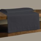 MISR Linen Queen Dark Grey 3Pcs Flat Sheet Egyptian Cotton 400 Thread Count