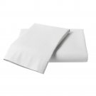 MISR Linen Full/Queen White Solid 3PCs Duvet Set Egyptian Cotton 400 Thread Count