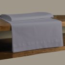 MISR Linen CalKing Silver Solid 3Pcs Flat Sheet Egyptian Cotton 400 Thread Count