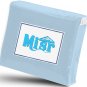 MISR Linen King Light Blue Wrap Around BedSkirt Egyptian Cotton 400 Thread Count 18 Inch Drop