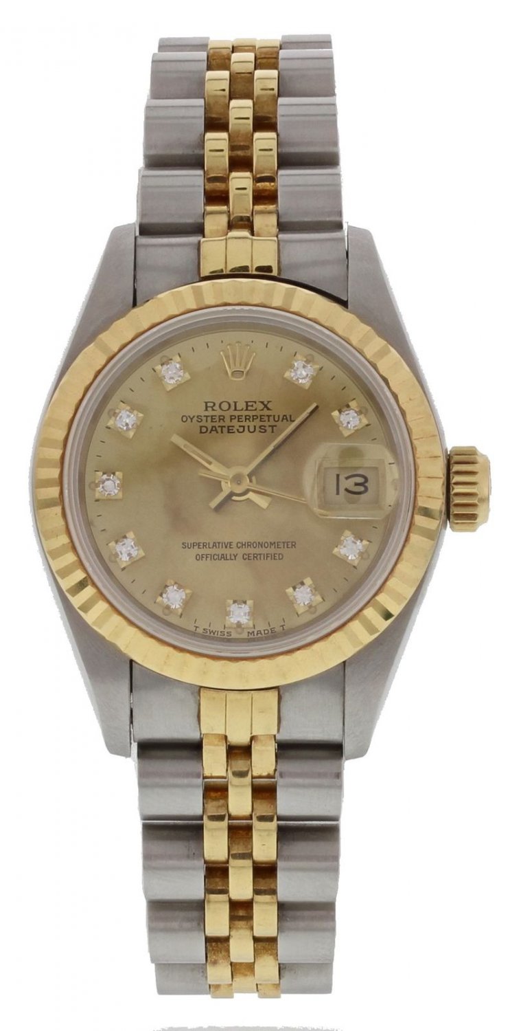 Rolex Oyster Perpetual Datejust 69173G 18k YG