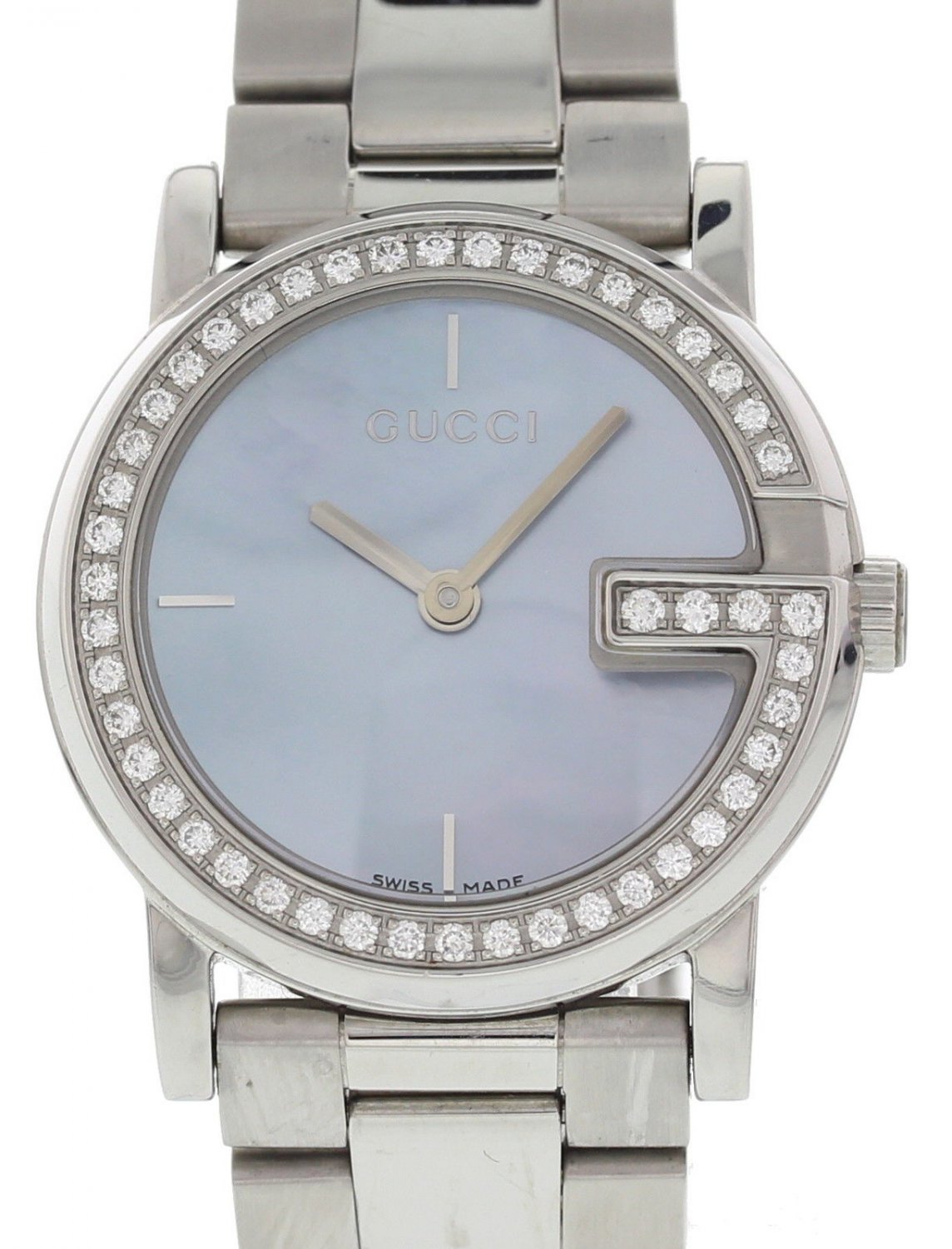 Ladies Gucci 101L Diamond Watch