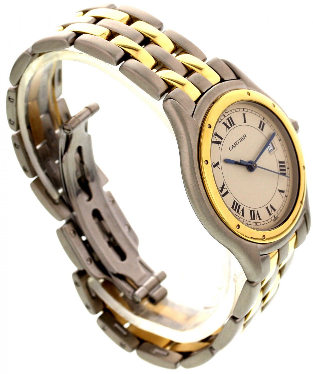 cartier cougar 18k yellow gold