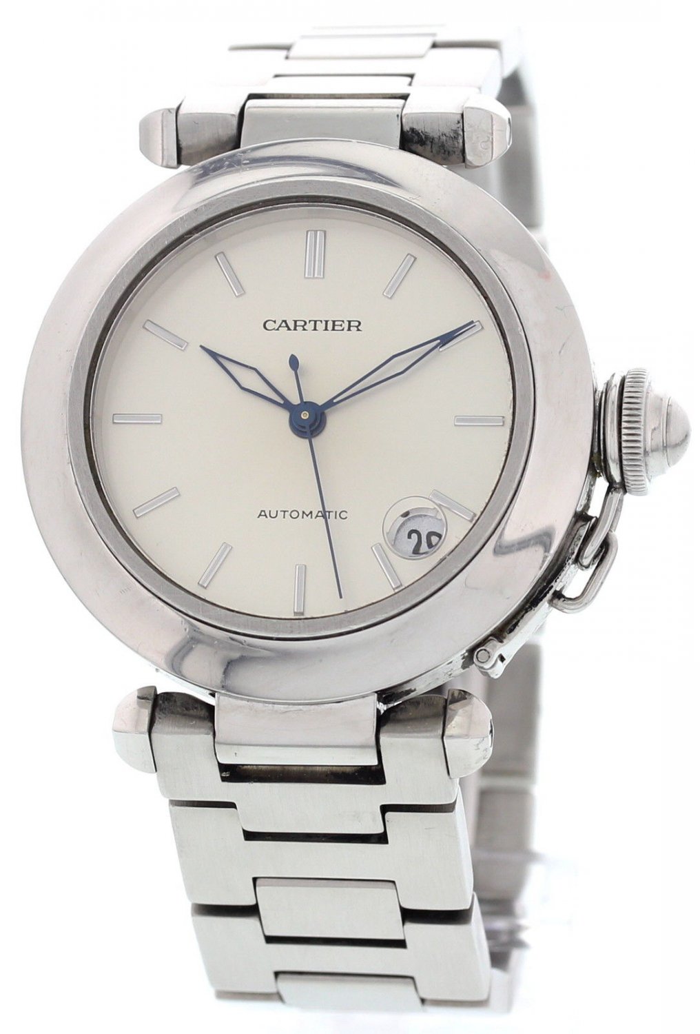 Men's Pasha De Cartier Stainless Steel Watch Ref. 2324