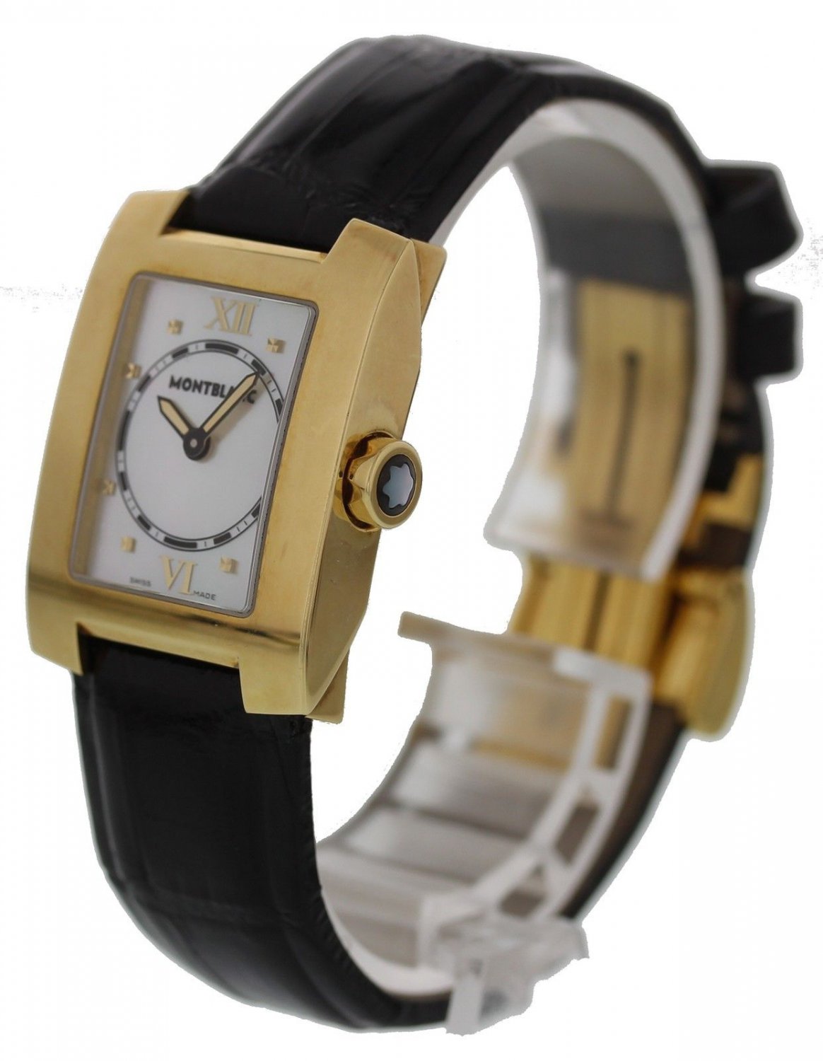 Montblanc Profile 7063 18K Yellow Gold Ladies Watch