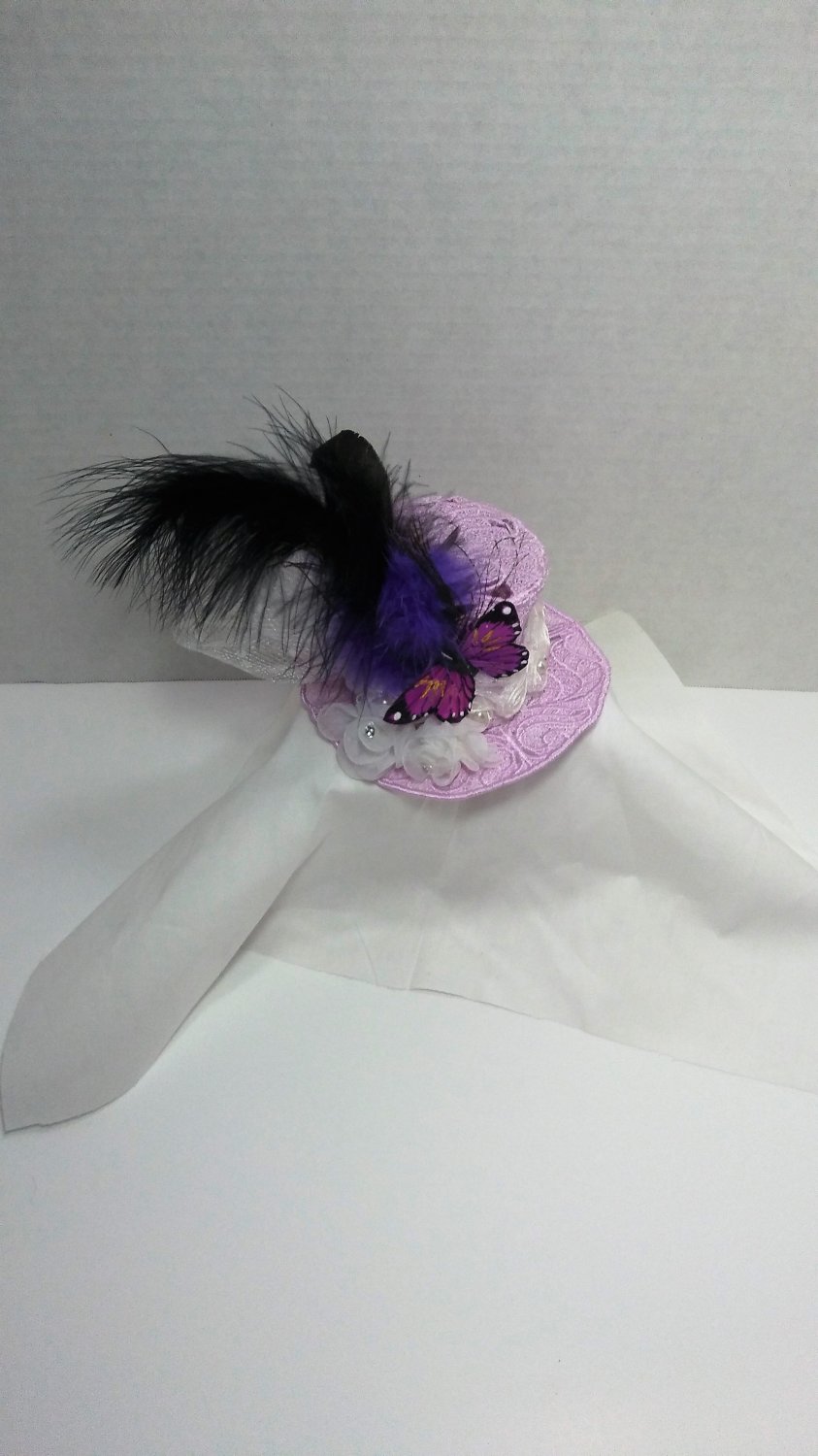Mini Lace Top Hat