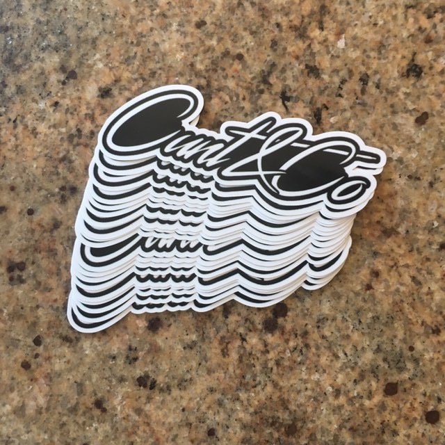 Cunt & Co Signature Stickie