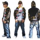 Christian Audigier Argyle & Chain Hoodie