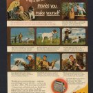 1950 CINE-KODAK 8MM CAMERA PHOTO MAGAZINE PRINT AD