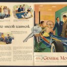 1950 GENERAL MOTORS GM VINTAGE MAGAZINE CAR AD