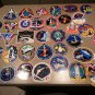 NASA PATCH STICKER SPACE MISSIONS LOT OF 36