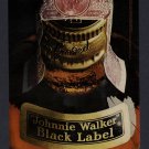 1968 JOHNNIE WALKER BLACK LABEL WHISKY ALCOHOL BAR VINTAGE MAGAZINE PRINT AD