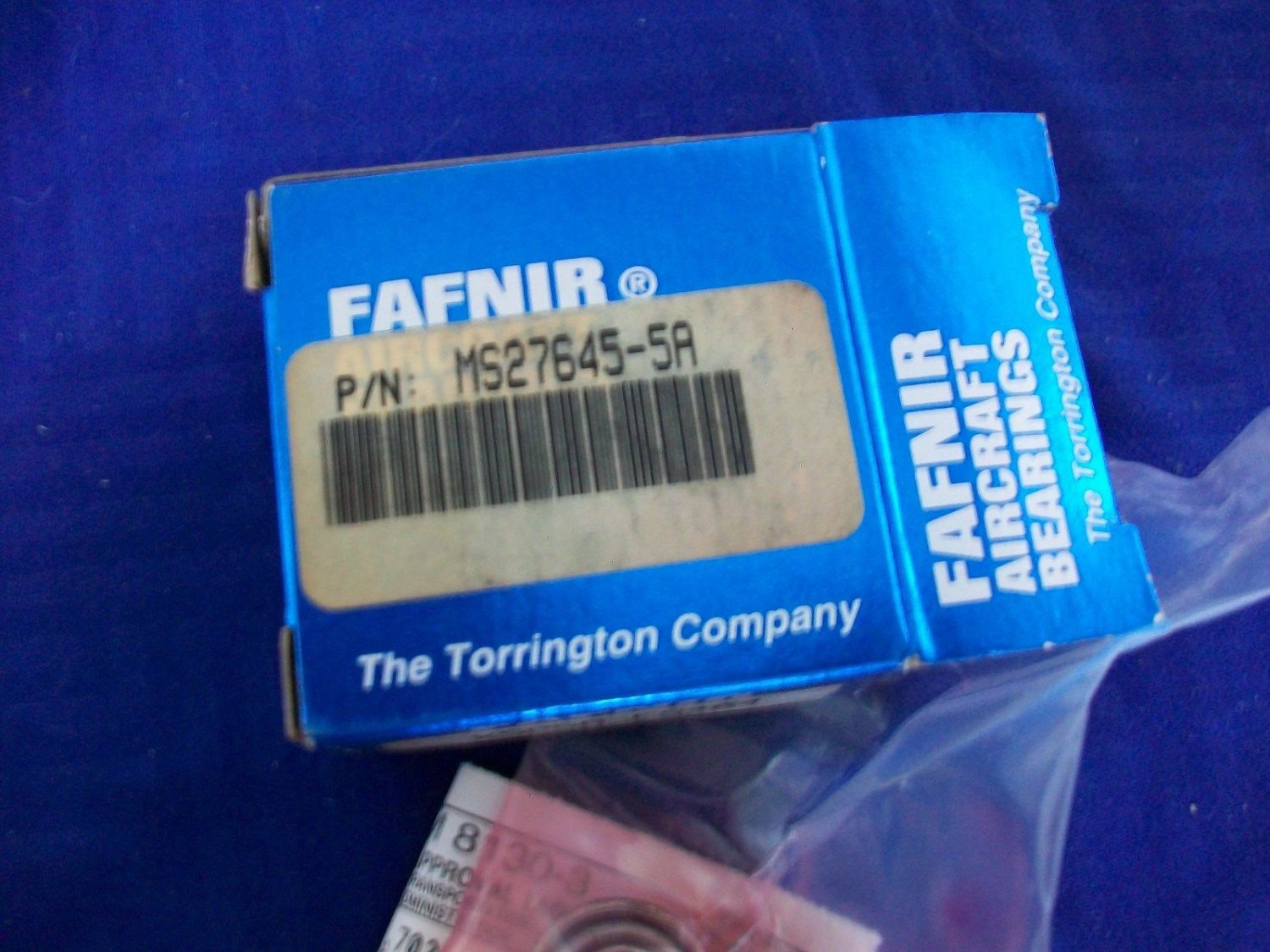 Fafnir "THE TORRINGTON COMPANY" CESSNA Textron Bearing KSP5A MS276455A