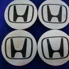 Honda Wheel Center Cap Silver 44732-S9A-A00 GENUINE AUTHENTIC set of 4