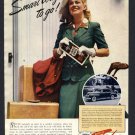 VINTAGE MAGAZINE CAR AD OLDSMOBILE 1941 BODY BY FISHER