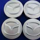 Genuine Mazda Millenia Protege Silver Wheel Center Cap OEM 2032 2 1/8" set