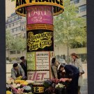 1959 AIR FRANCE FROM NEW YORK PARIS VINTAGE AIRLINER AIRLINE PLANE PRINT AD