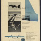 VINTAGE AD NAVY P2V 1954 AEROJET-GENERAL SNECMA THRUST REVERSER BRAKING POWER