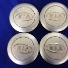 2007 2008 2009 2010 Kia Sedona SILVER Wheel Center Cap OEM P/N: 52960 4D100 set