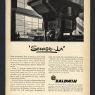 1942 BALDWIN HUGE HYDRAULIC PRESS SHANGRI-LA VINTAGE MAGAZINE PRINT AD