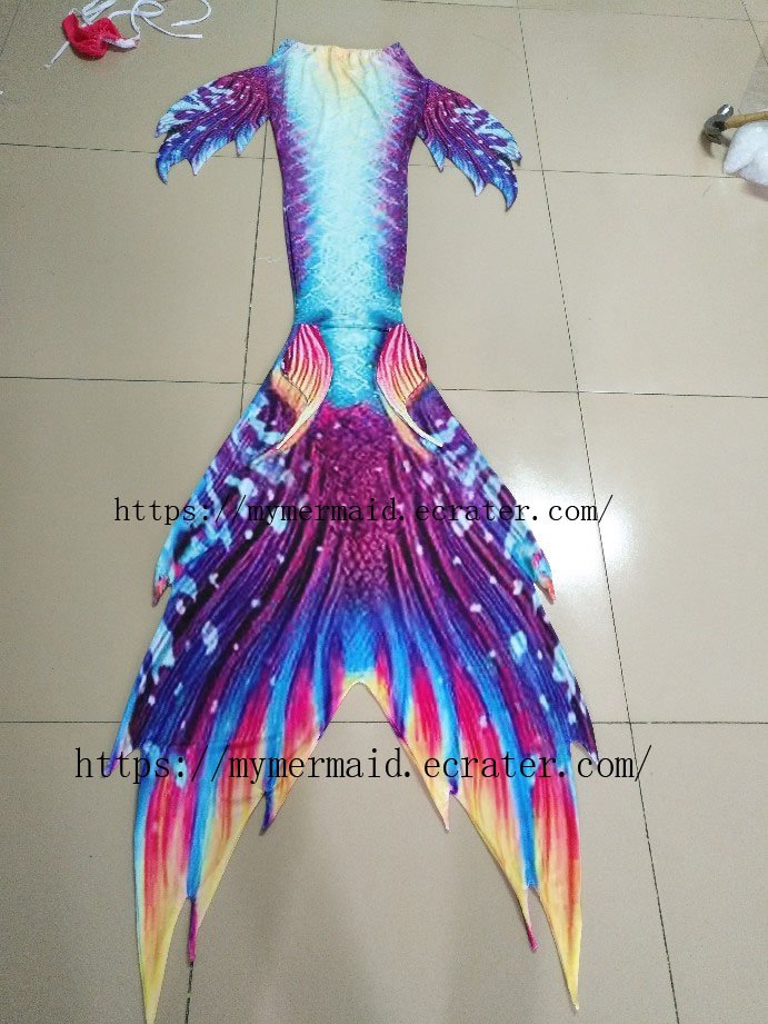 Swimmable Mermaid Tails Blue, Fabric Mermaid Tails For Sale For Women