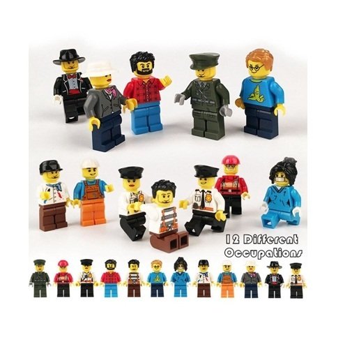 City Minifigures Collection Occupations Job Series Minifigure for Lego City Series Collectibles