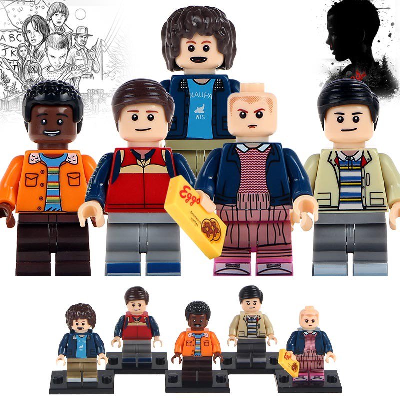 Custom Strange Things Minifigures Hoppers Car for Lego Minifigures Gift