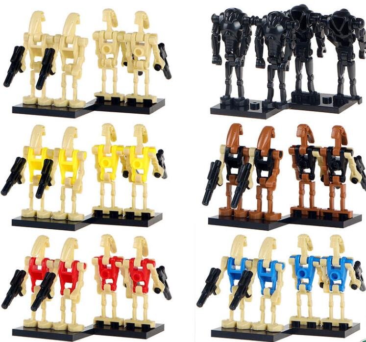 Star Wars Battle Droid Army Commander Minifigures Lego Trooper Carrier ...