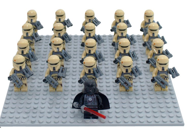 all lego star wars stormtroopers