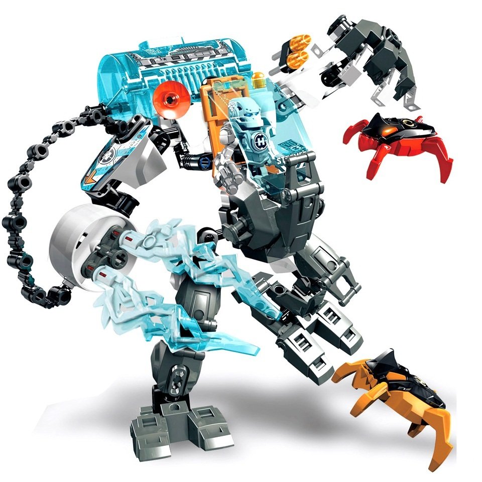 Stormer Freeze Machine Figure Hero Factory Compatible Lego