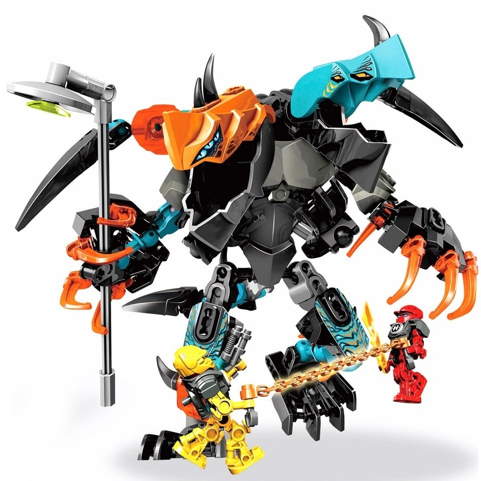 Hero Factory Splitter Beast Vs Furno Evo Set Compatible Lego