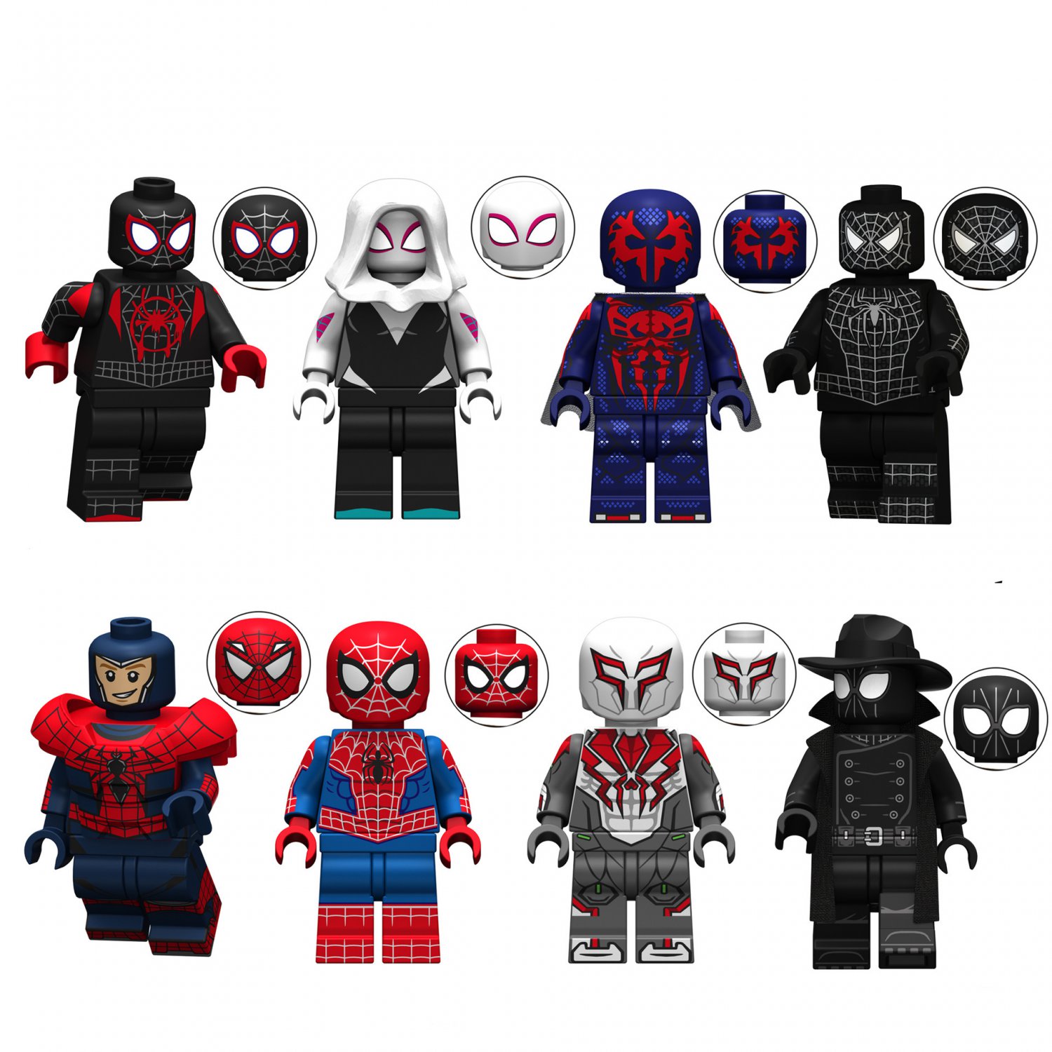 spider verse minifigures