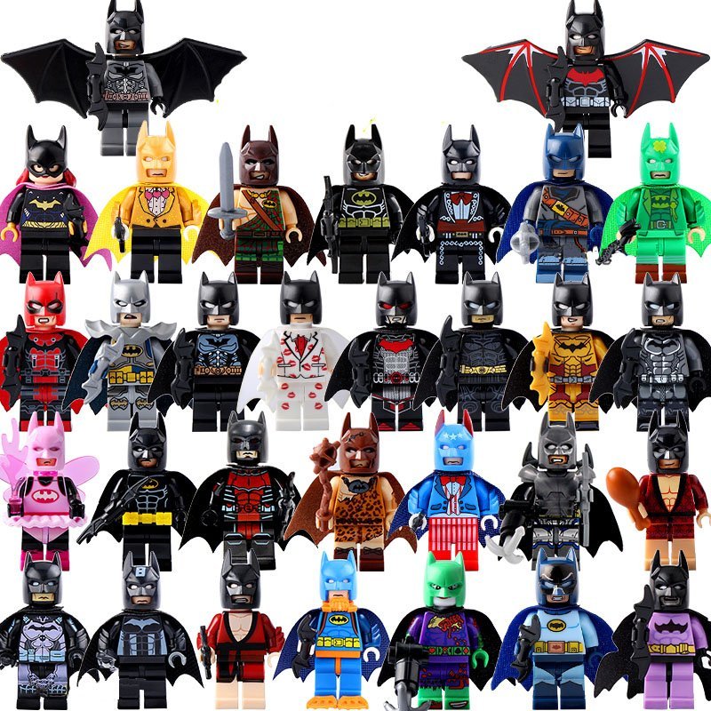 31pcs Batman Suits Minifigures Compatible Lego DC Superhero