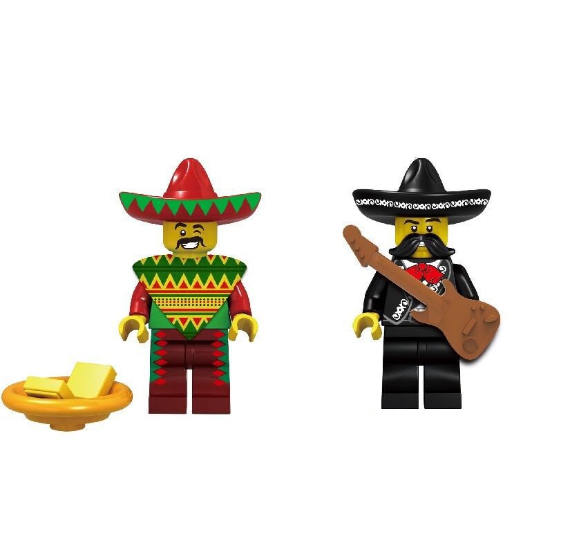 Star Series Charro Mariachi Minifigures Compatible Lego