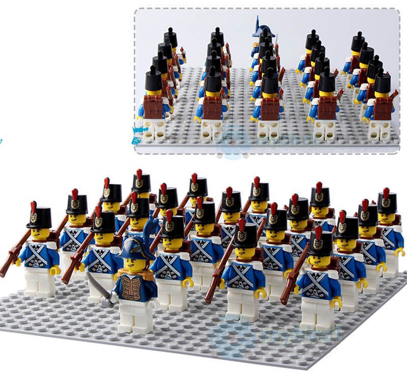 American Civil War Navy Marine Trooper Compatible Lego American Soldiers