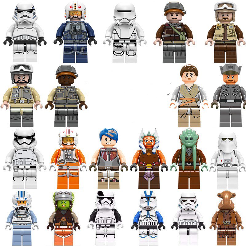 21pcs Star Wars Minifigures Compatible Lego