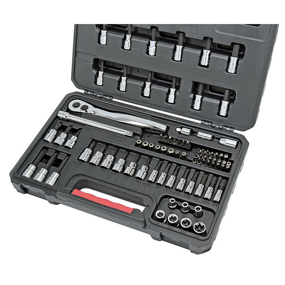 Craftsman 82 Pc Socket & Bit Set Kit, Security, Torx, Hex
