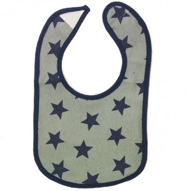 Cotton baby bib (Star)